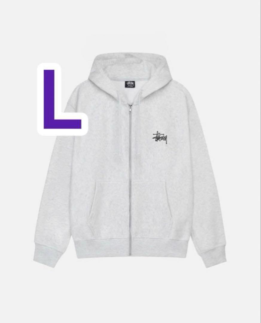 【STUSSY】Basic Zip Hoodie HOODIE フルジップパーカー 正規品 stussy basic zip hoodie ステューシー パーカー ジップ