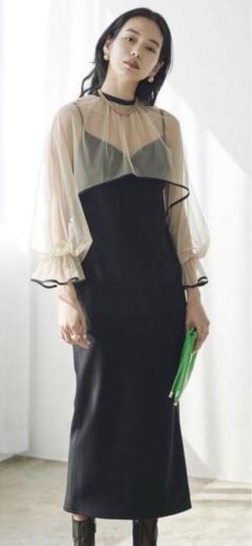 スーツ・フォーマル・ドレス AmeriVINTAGE MANY WAY AIRY VEIL DRESS