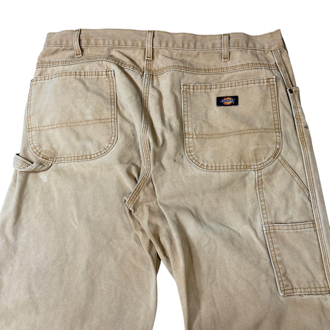 Dickies 00s ダックパンツ ペインターパンツW38 L30鬼フェード