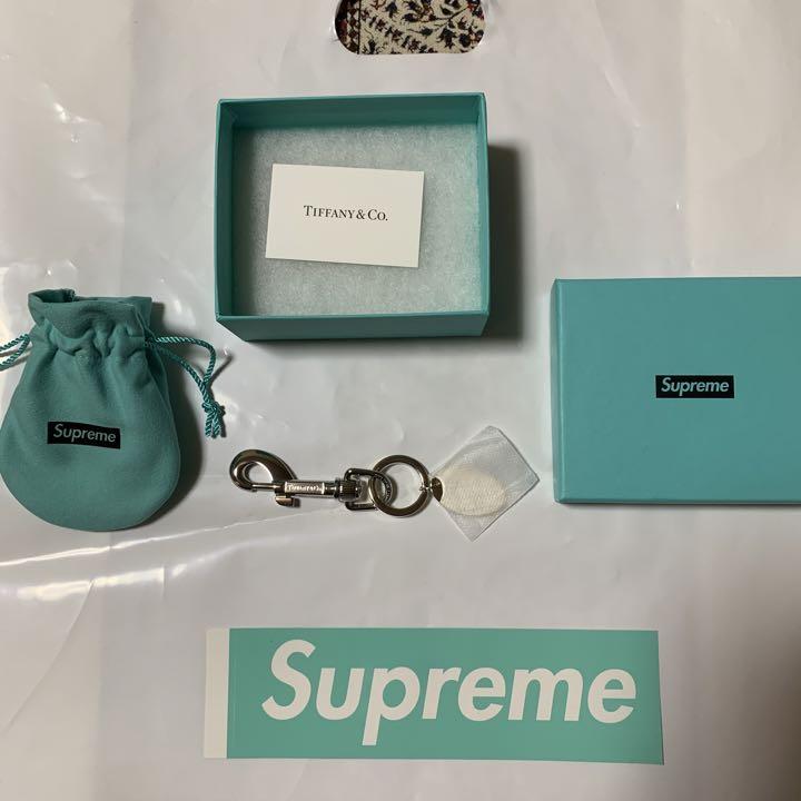 surpreme x tiffany keychain 新品