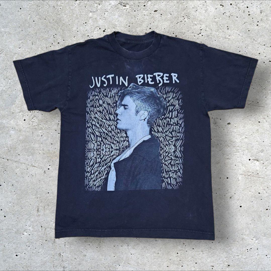 vintageビンテージjustinbieberジャスティンビーバーtシャツ黒