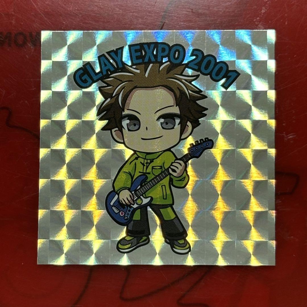 激レア　GLAY EXPO コレクション ホロシール シークレット TELVIS 2025年最新】GLAY TELVISの人気アイテム - メルカリ