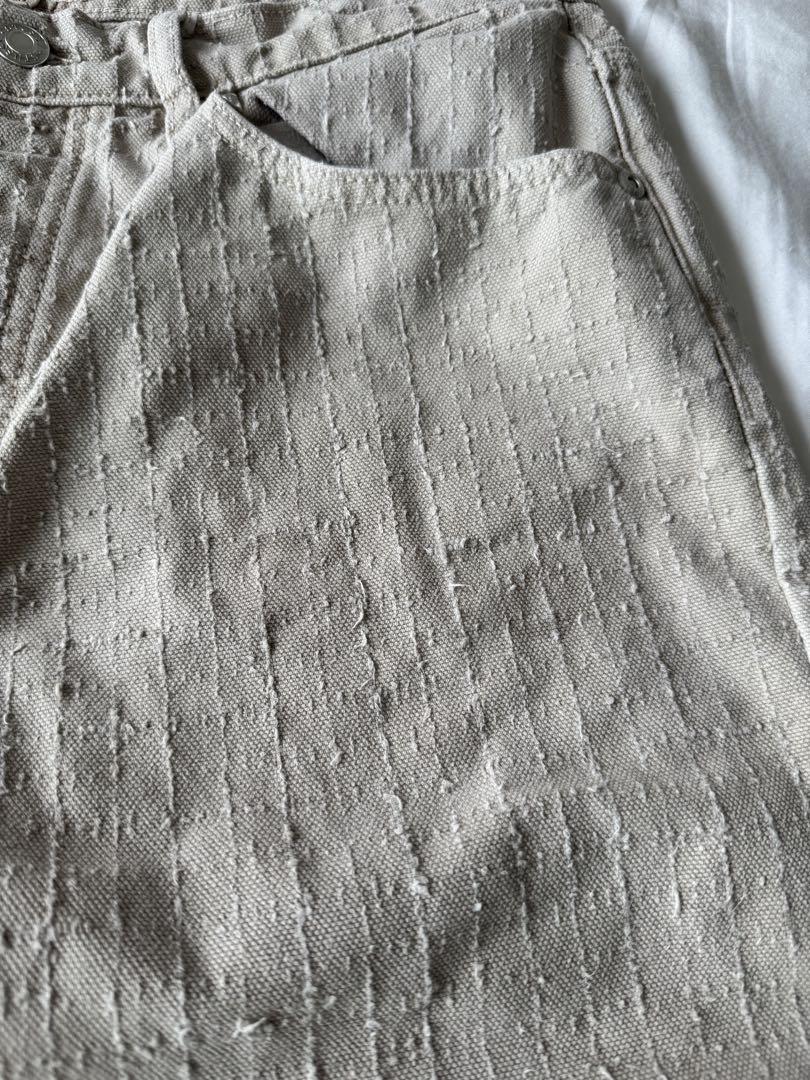パンツ stussy BIG OL' JEAN CANVAS NEEDLEPUNCH