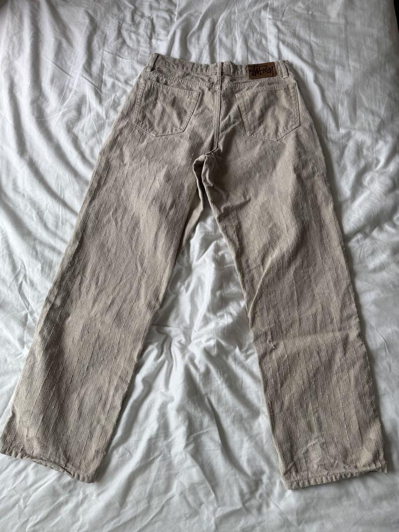 パンツ stussy BIG OL' JEAN CANVAS NEEDLEPUNCH