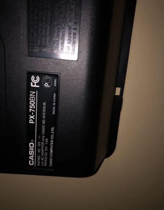 品質保証低価 CASIO PX-750BN MrsnP-m57678918937 SALE正規品