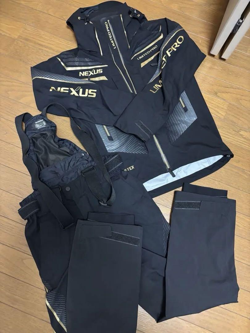 シマノ　NEXUS ゴアレインスーツ リミテッドプロ RA-112U