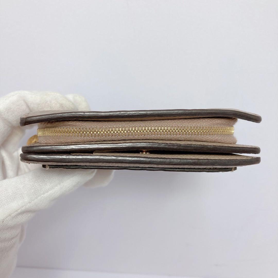 ZA2○ ヴィトン アンプラント ポルトフォイユ・クレア トゥルトレール 折財布