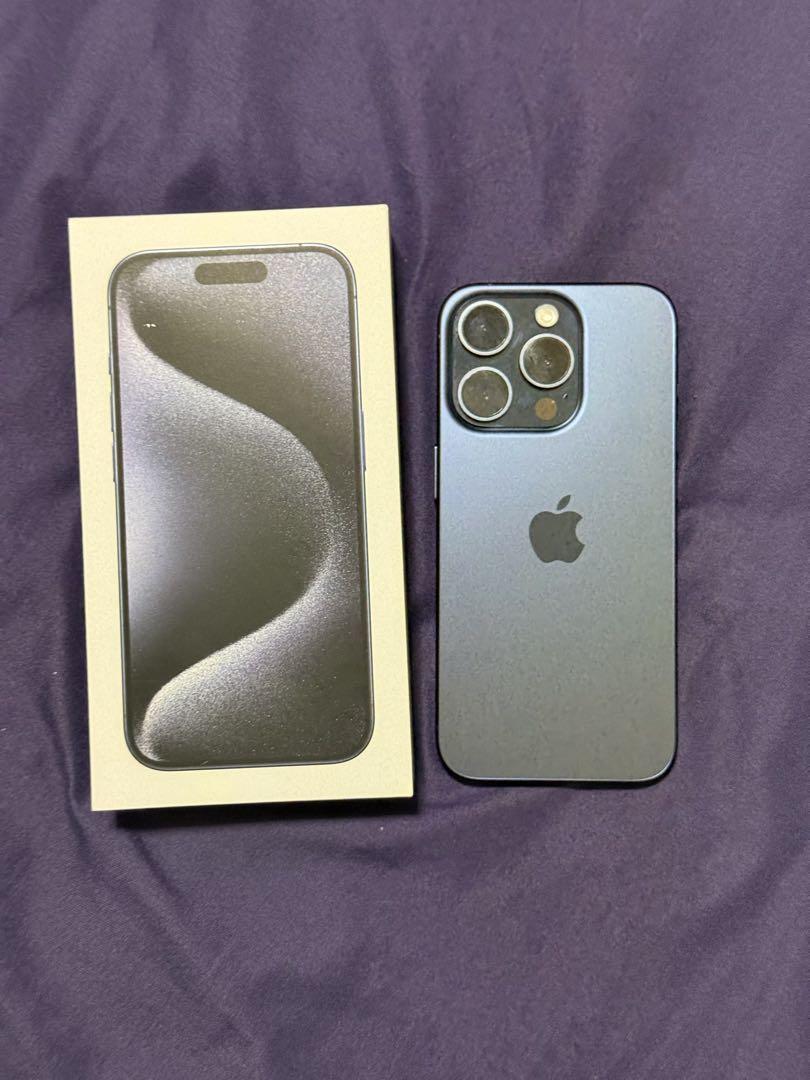 iPhone15pro ブルーチタニウム　256GB