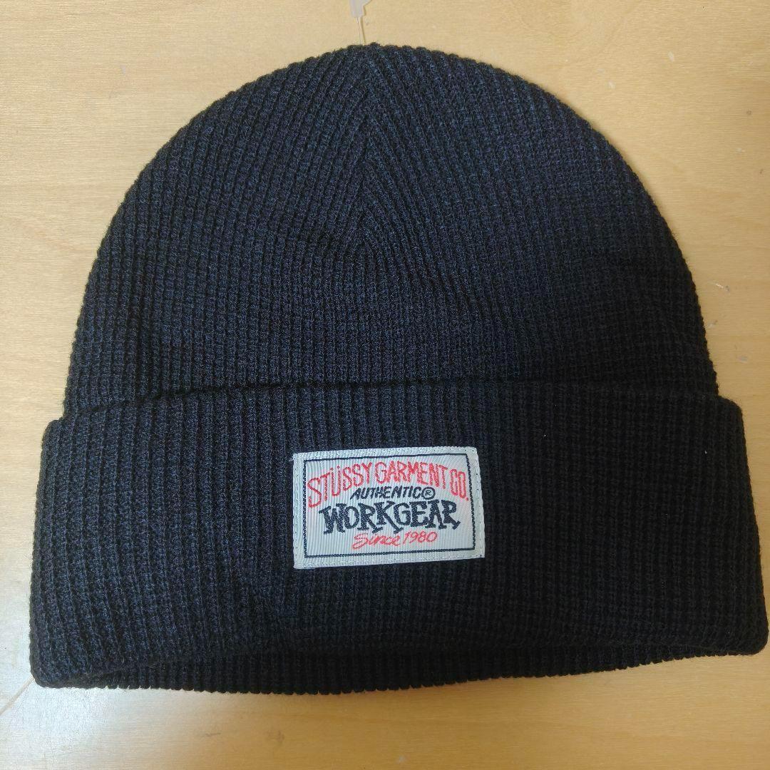 日本未入荷 STUSSY ビーニー ニット帽 帽子 Workgear