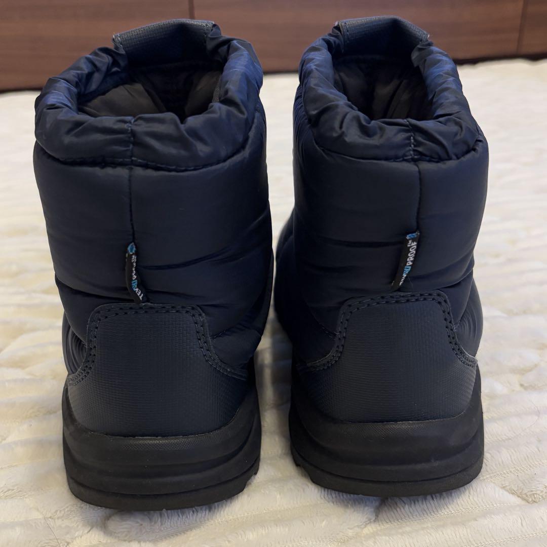 THE NORTH FACE ヌプシ　ウォータープルーフ　ネイビー　23cm