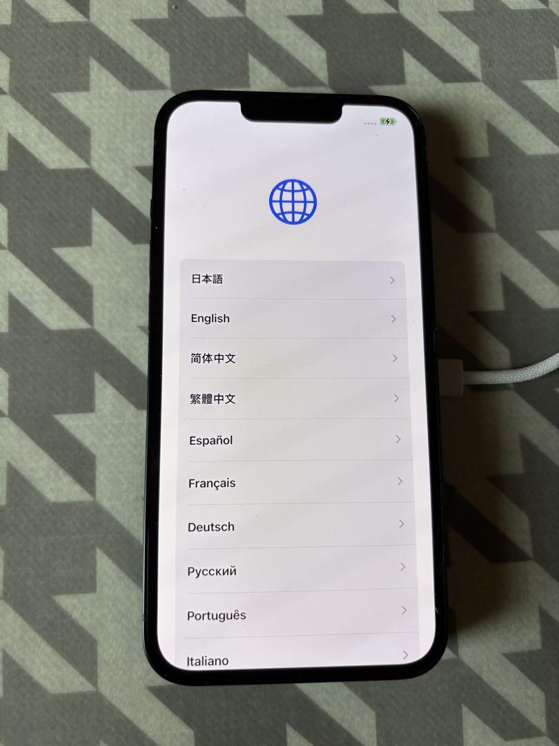 【美品】Apple iPhone 13 ミッドナイト128G