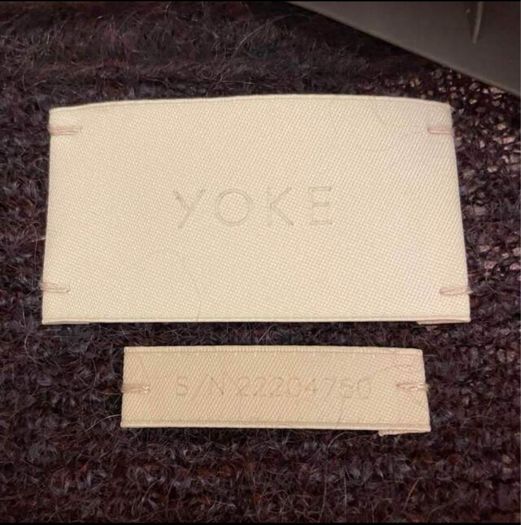 トップス 22aw yoke MOHIAR CARDIGAN