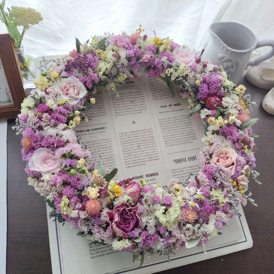 C☆   花畑リース ✨
