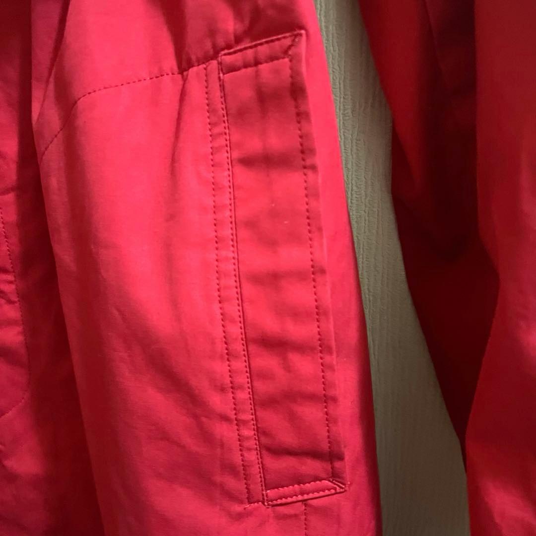 A VONTADE アボンタージ ダブルクロス ステンカラーコート 赤 L A VONTADE アボンタージ ダブルクロス ステンカラーコート 赤 L