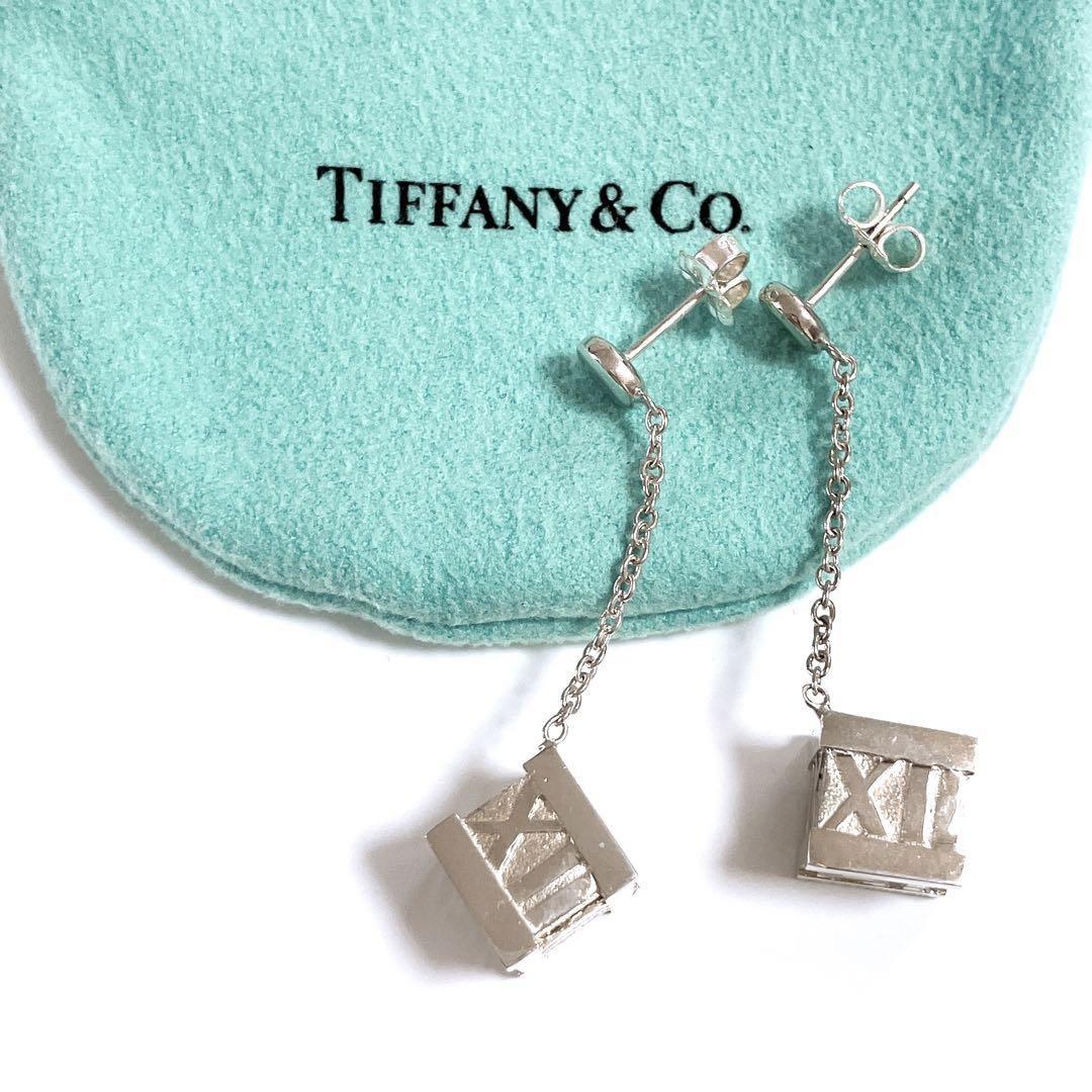 ティファニー Tiffany&Co.  アトラス キューブ ピアス 美品♡