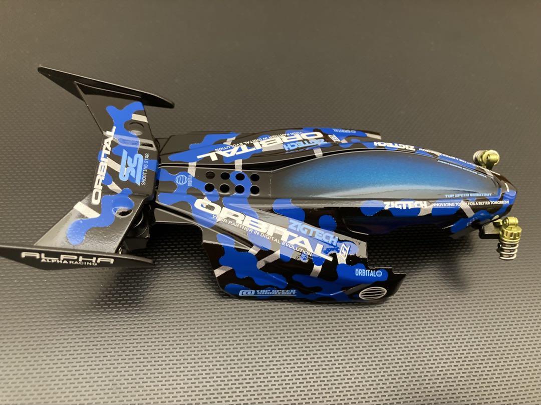 くっきー　値下げ交渉OK様御依頼品　ミニ四駆デュアルリッジ　プラボディー　ポリカ