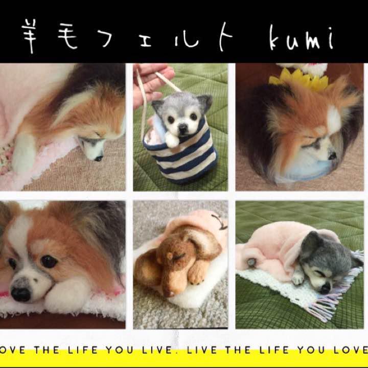 羊毛フェルト♡寝んねタイプ♡休止