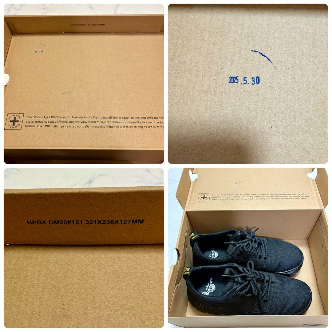 新品未使用 Dr.Martens REEDER 5ローカット 黒 27cm 新品未使用 Dr.Martens REEDER 5ローカット 黒 27cm