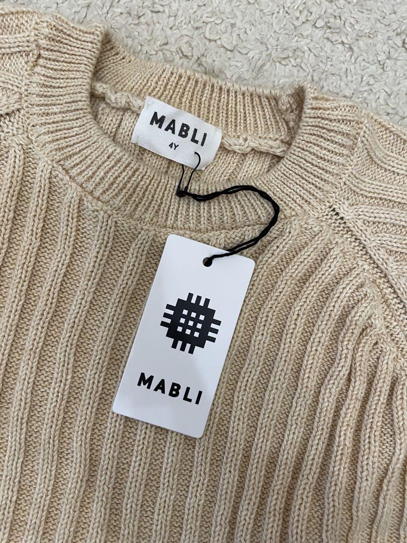 MABLI  半袖ニットトップス