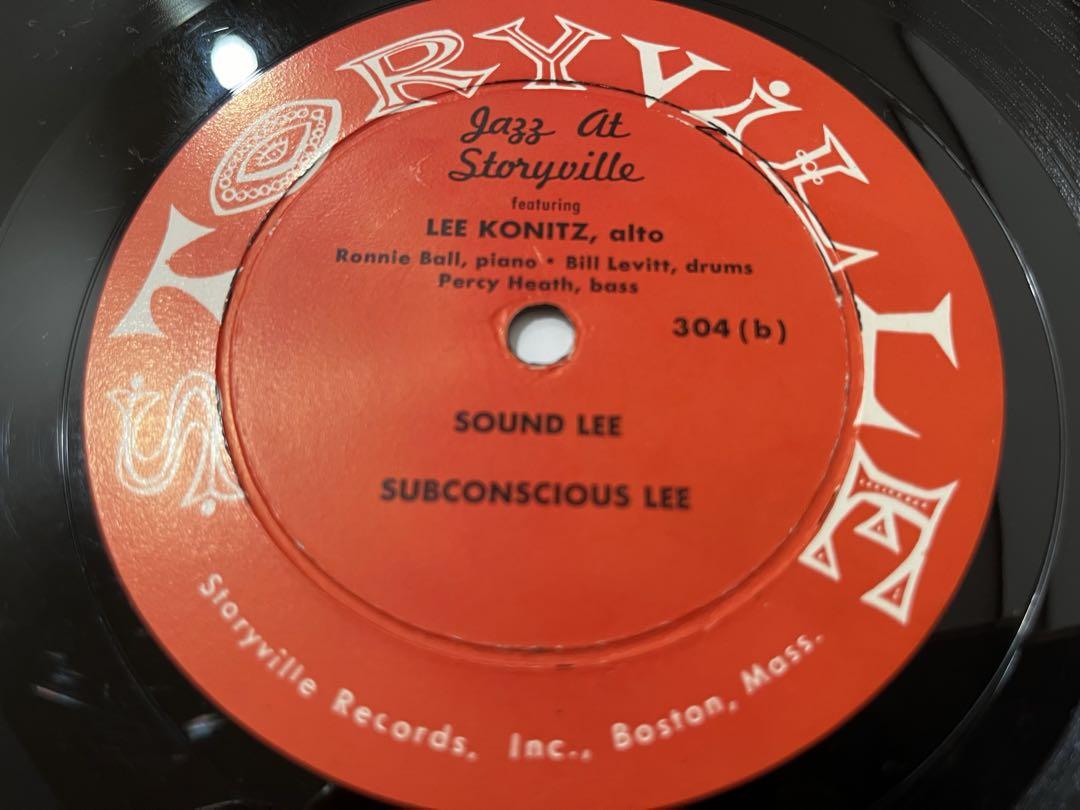 LEE KONITZ / JAZZ AT STORYVILLE オリジナル盤
