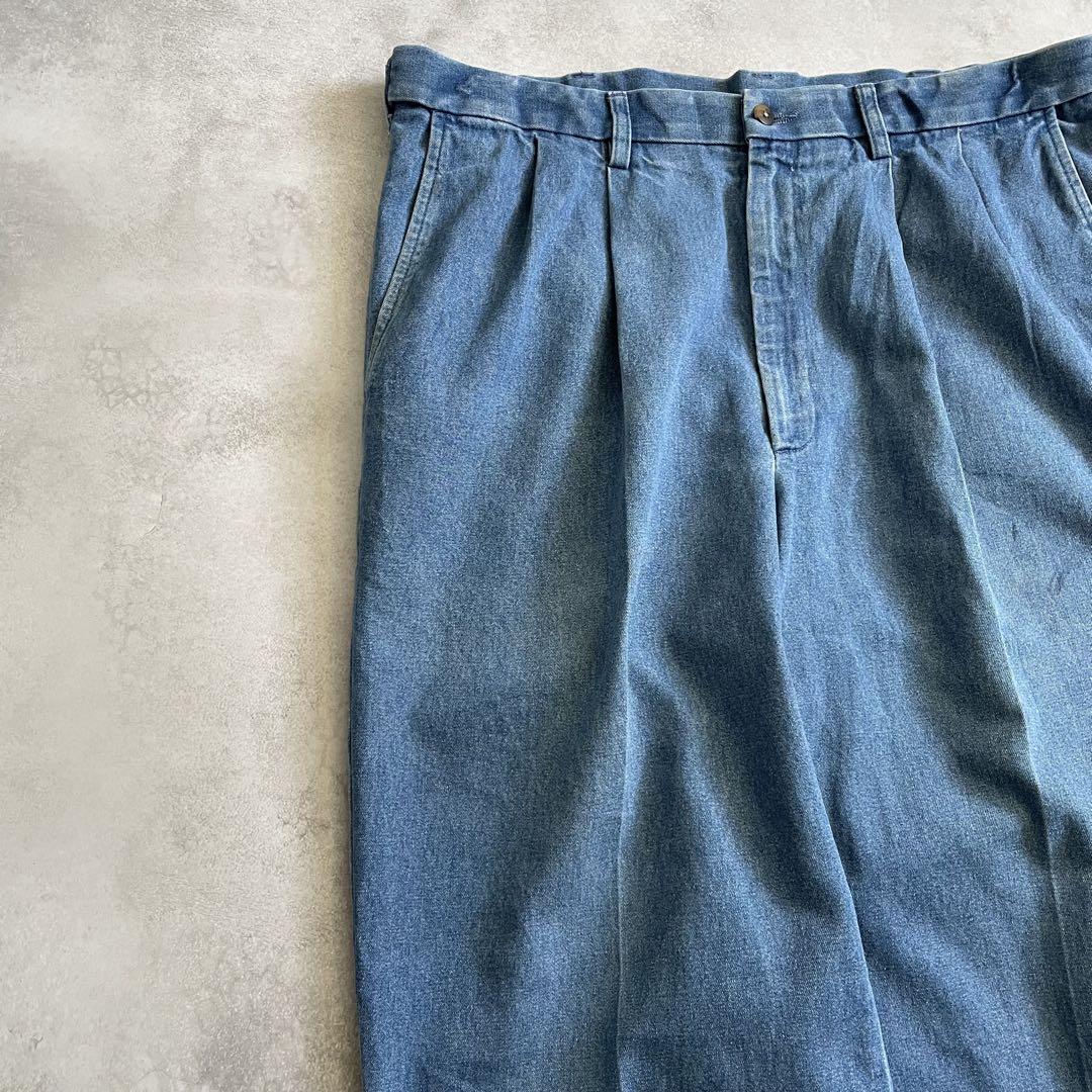 00s HAGGAR デニムスラックス ドッカーズ チノパン USA ハガー