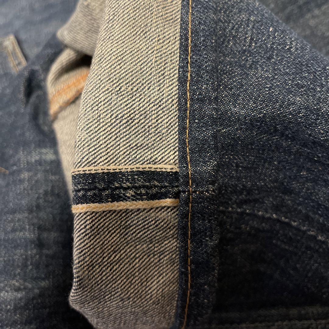 良品 EVISU エヴィス No2 2001 濃紺 白カモメ W35 x L35 - メルカリ