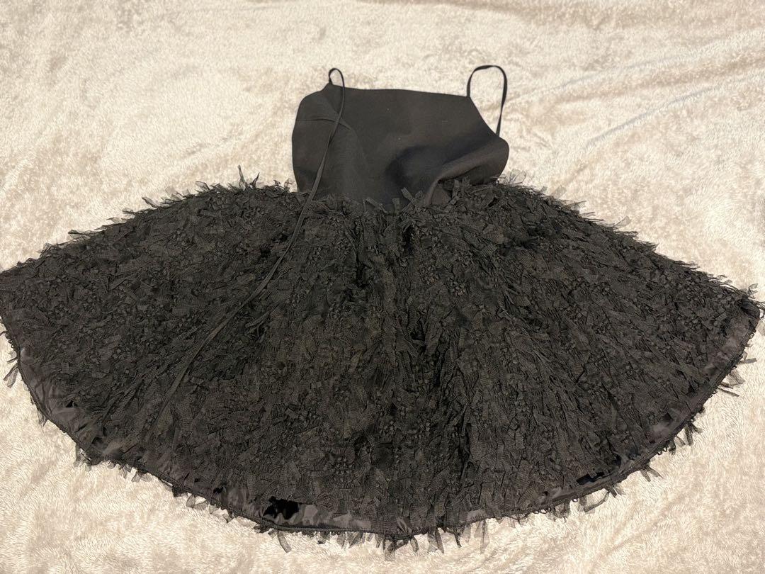 bibiy CELESTINE DRESS ブラック