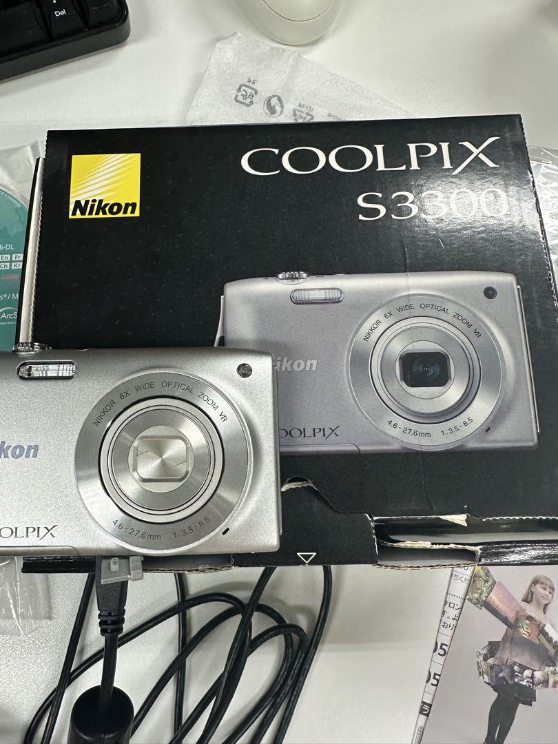 極美品 付属品完備 Nikon coolpix s3300 シルバー デジカメ Amazon | Nikon デジタルカメラ COOLPIX (クールピクス) S3300