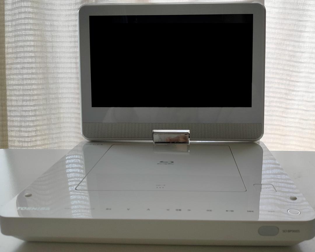 東芝 REGZA ポータブル Blu-rayプレーヤー BP-BP900 S SD-BP900S/TOP｜レグザブルーレイ/レグザタイムシフトマシン