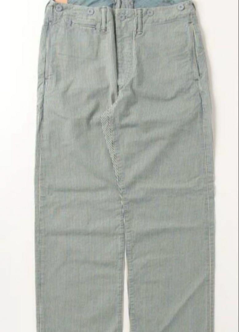 新品未使用品　24aw RRL ストライプド　パンツ　W31/L30