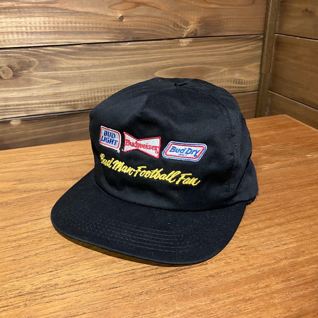USA製 バドワイザー トラッカーキャップ 帽子 ハット ブラック