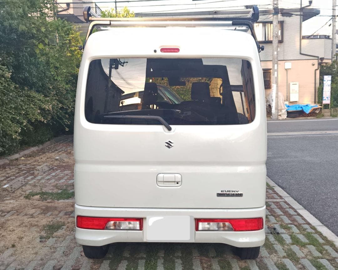 車検9年8月★28年74000km！JPターボDA17Wエブリィワゴン！