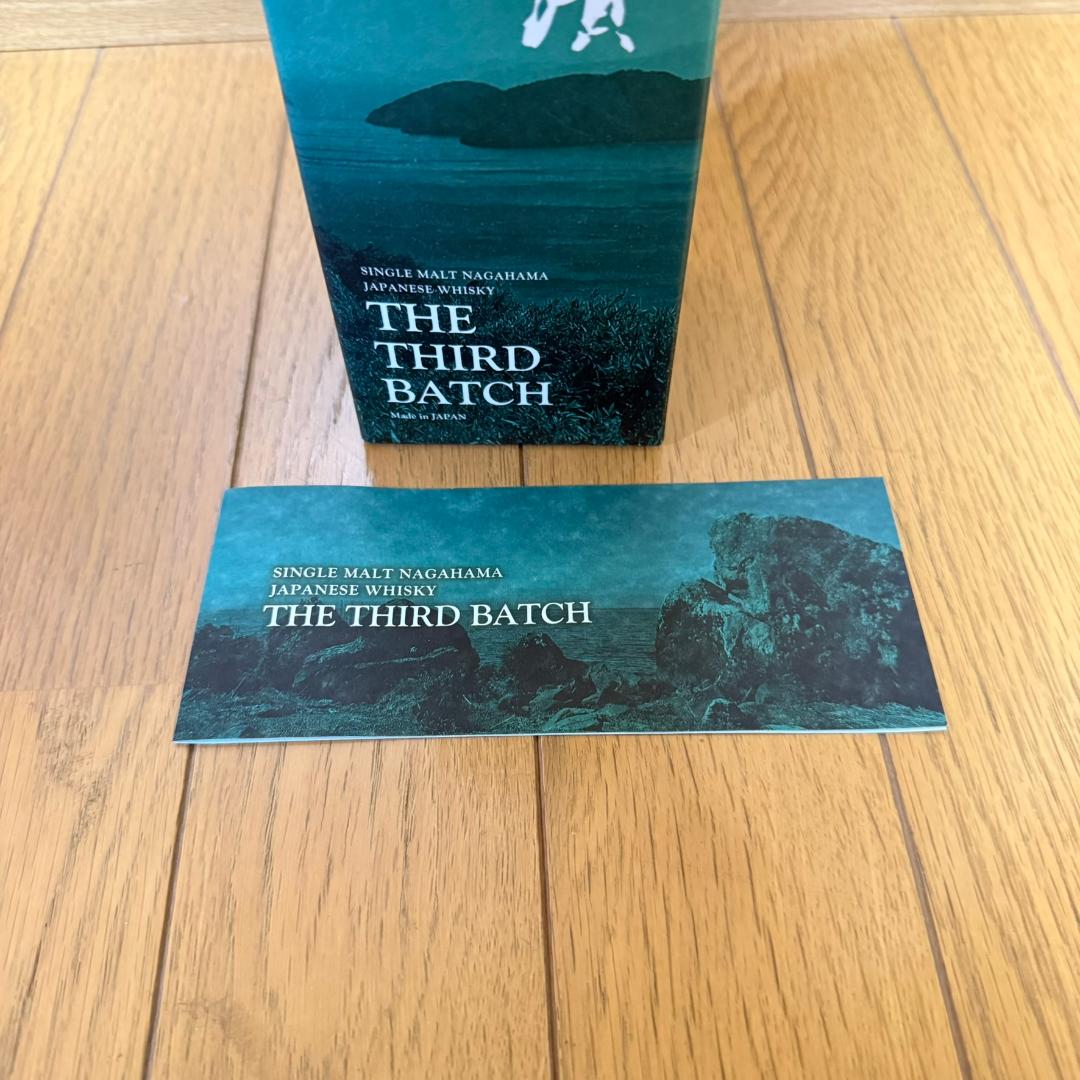 長濱 シングルモルトウイスキー THE THIRD BATCH
