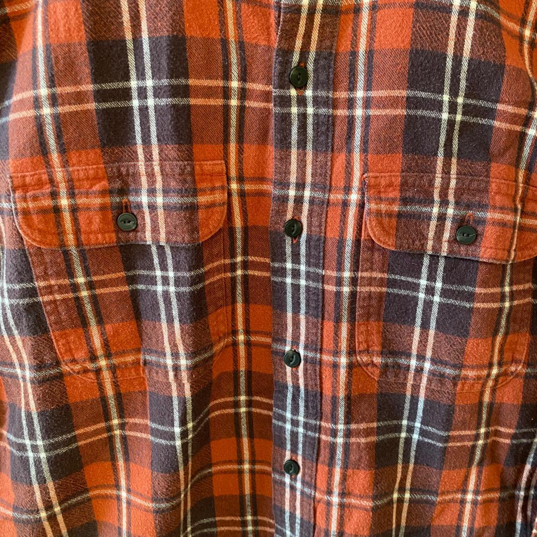 90年代 エルエルビーン チェック シャツ タータン オンブレ
