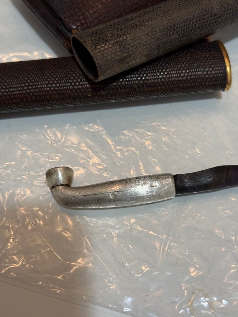 K18刻印　キセル　セット　喫煙具