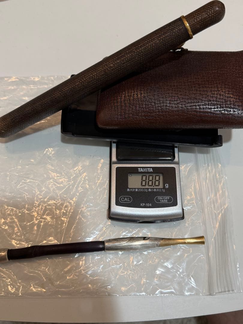 K18刻印　キセル　セット　喫煙具