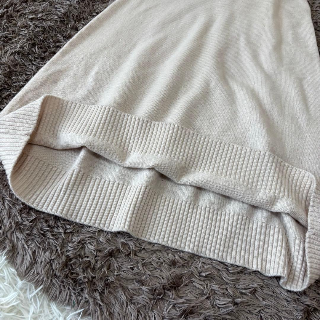 ARMANI EXCHANGE✨洗えるニットスカートセットアップ　フード刻印金具