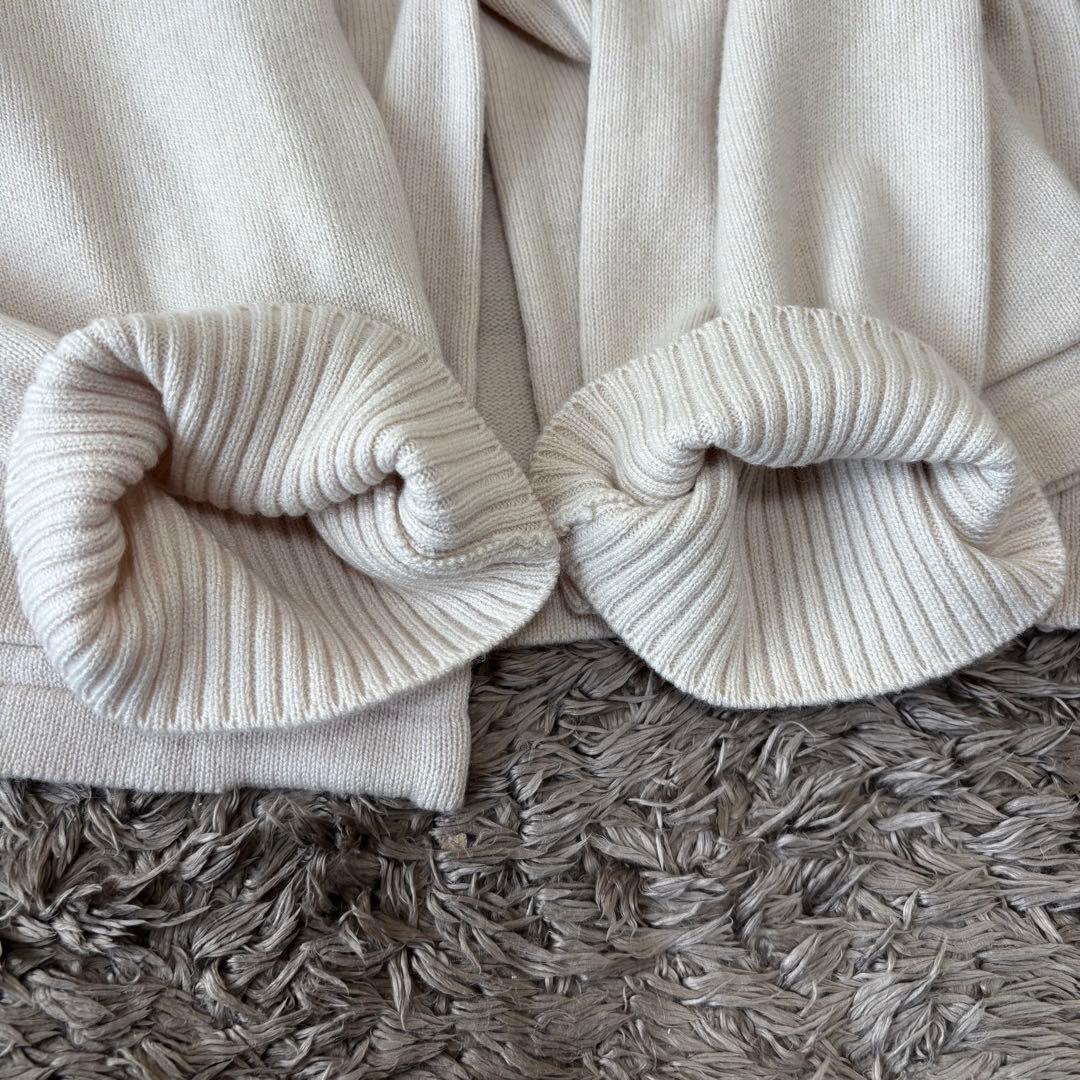 ARMANI EXCHANGE✨洗えるニットスカートセットアップ　フード刻印金具