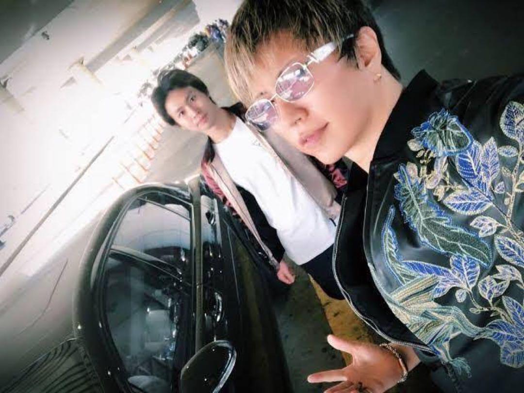 gackt着用　エンポリオアルマーニ　ブルゾン EMPORIO ARMANI - GACKT着用 EMPORIO ARMANI ジャガード総柄