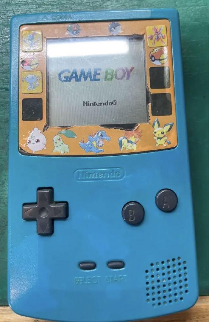 ゲームボーイカラー　本体　緑