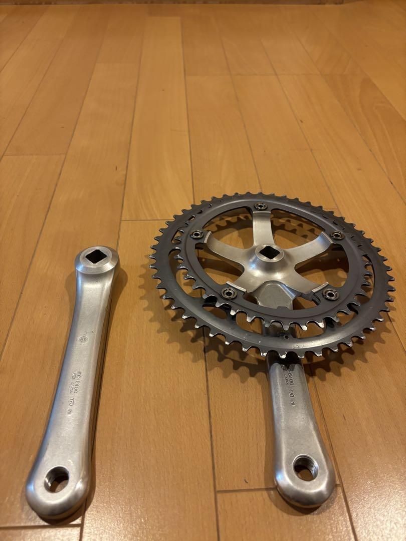 Shimano FC-6400 クランクセット 50T/40T 170mm ❷