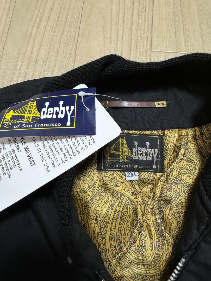 キムタク着 同形同色 Derby of Sanfrancisco ダービーベスト メンズ キムタク着 同形同色 Derby of Sanfrancisco ダービーベスト メンズ