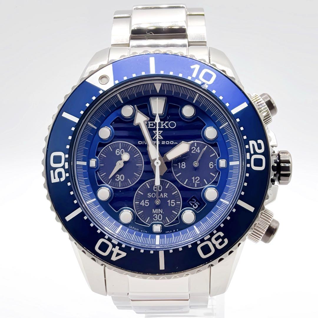 美品 SEIKO セイコー SSC741P1 メンズ プロスペックス ダイバー