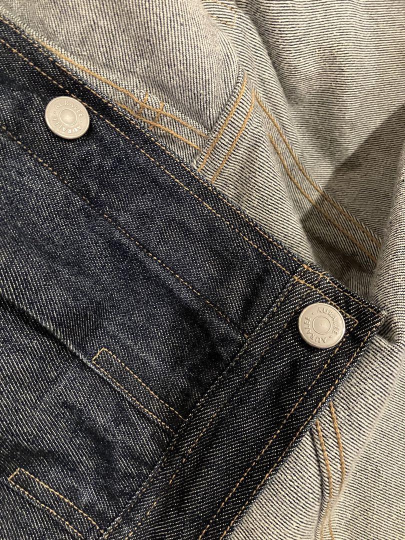 ジャケット・アウター AURALEE WASHED HARD TWIST DENIM BLOUZON