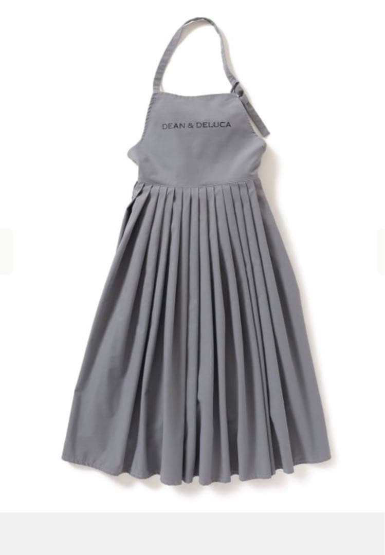 開梱 設置?無料 】 DEAN&DELUCA×BEAMS フレアエプロンドレス