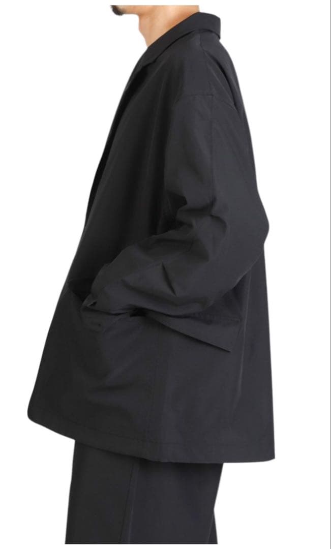 POYO@SALE中　専用 ブラック テーラードジャケット BJ-30025W DAIWA PIER39 コート ジャケット TECH LOOSE 2B JACKET RIPSTOP