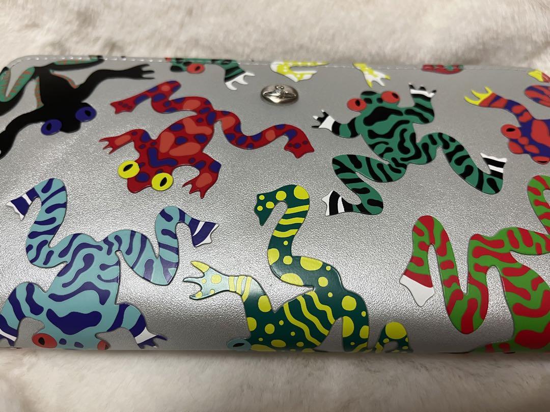 新品未使用　ヴィヴィアン　FROGS ラウンドファスナー　長財布 awardsandwinners.com