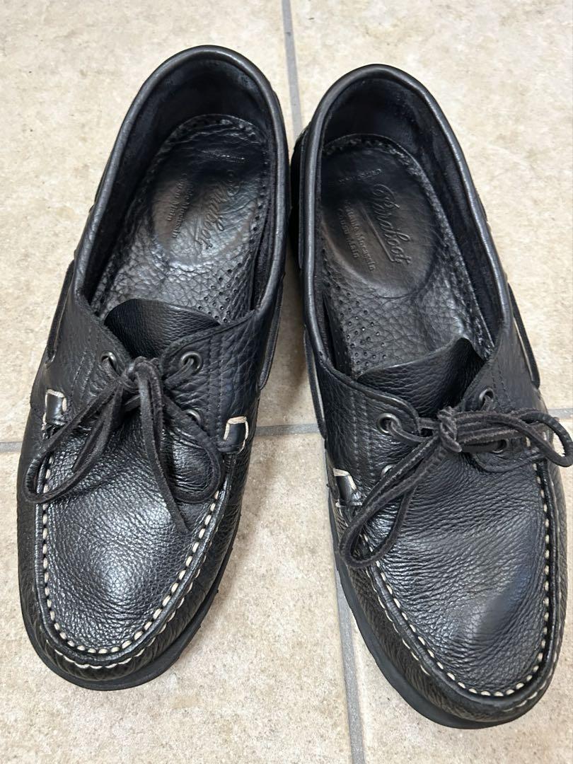 mmm　UNITED ARROWS別注 シボ革 パラブーツデッキシューズ Paraboot MALO UNITED ARROWS別注 シボ デッキシューズ - メルカリ