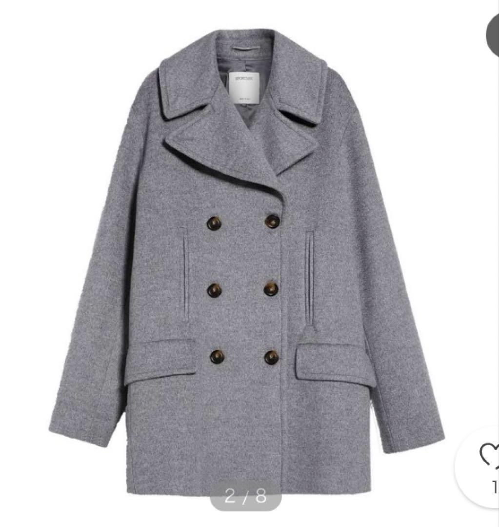 24aw sportmax MARTORA ヴァージンウール コート　ピーコート