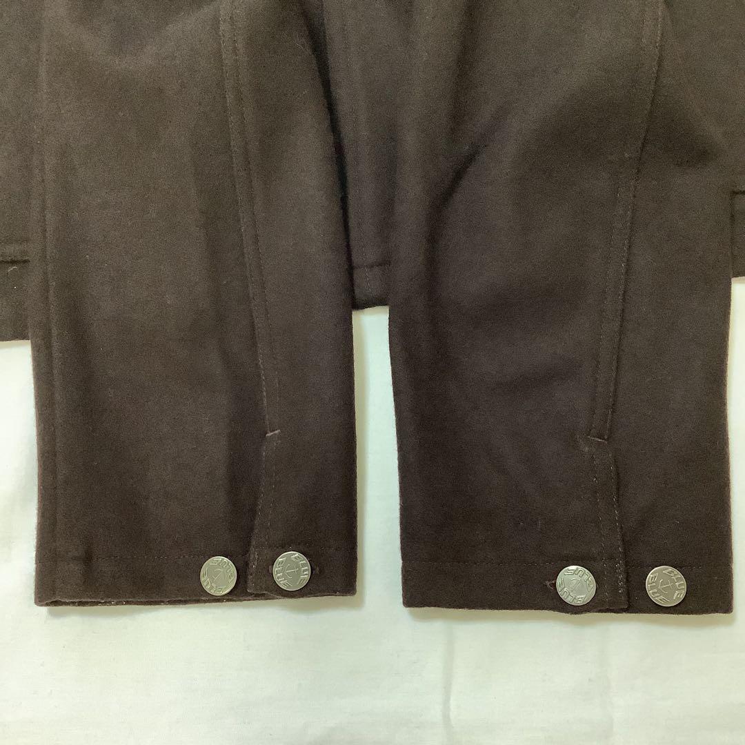 BLUEBLUE ブルーブルー プルオーバージャケット 茶 BLUEBLUE ブルーブルー プルオーバージャケット 茶